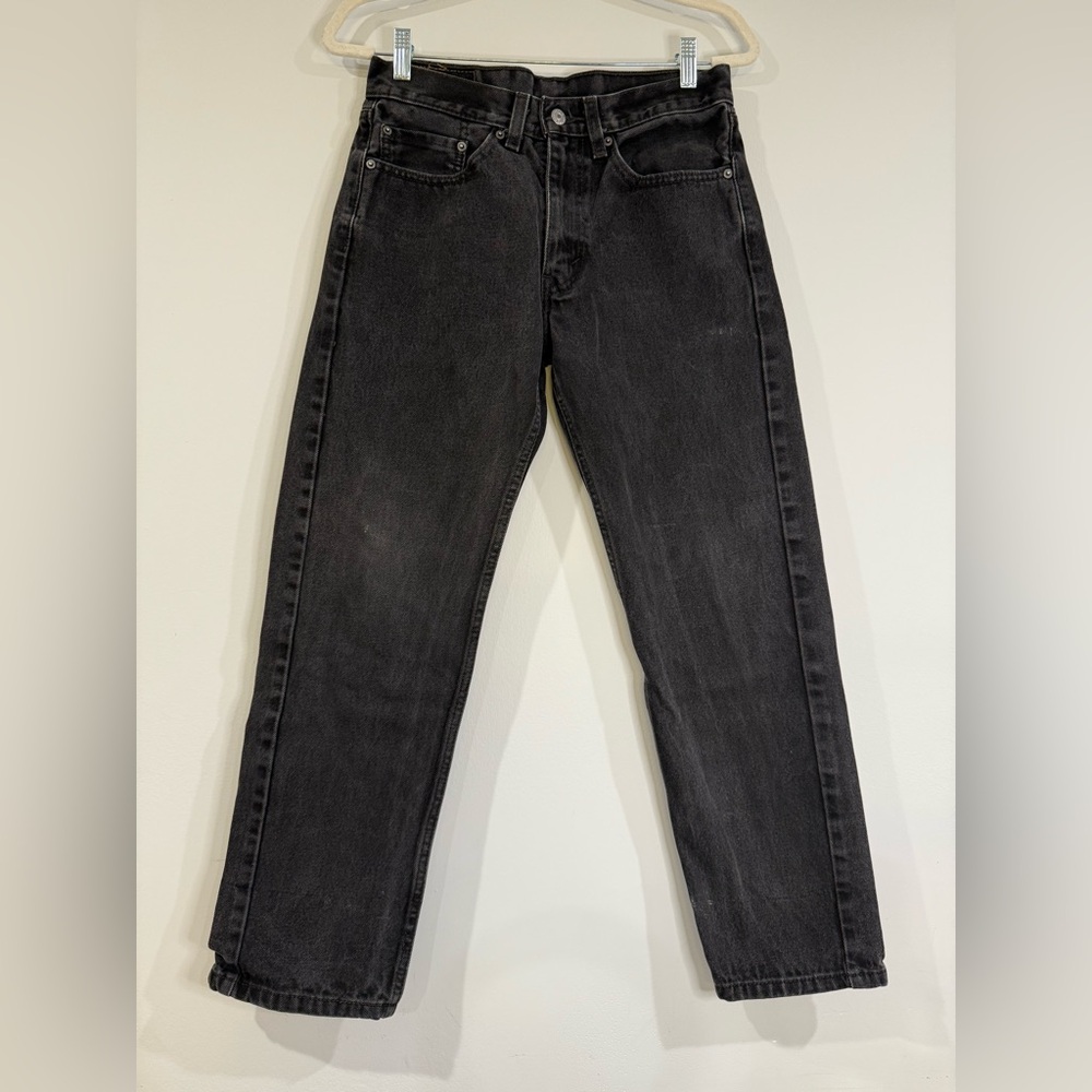 Black Levi’s Straight Leg Jeans